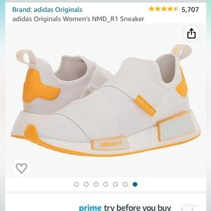 adidas Originals Women's NMD_R1 Sneaker Collegiate Gold